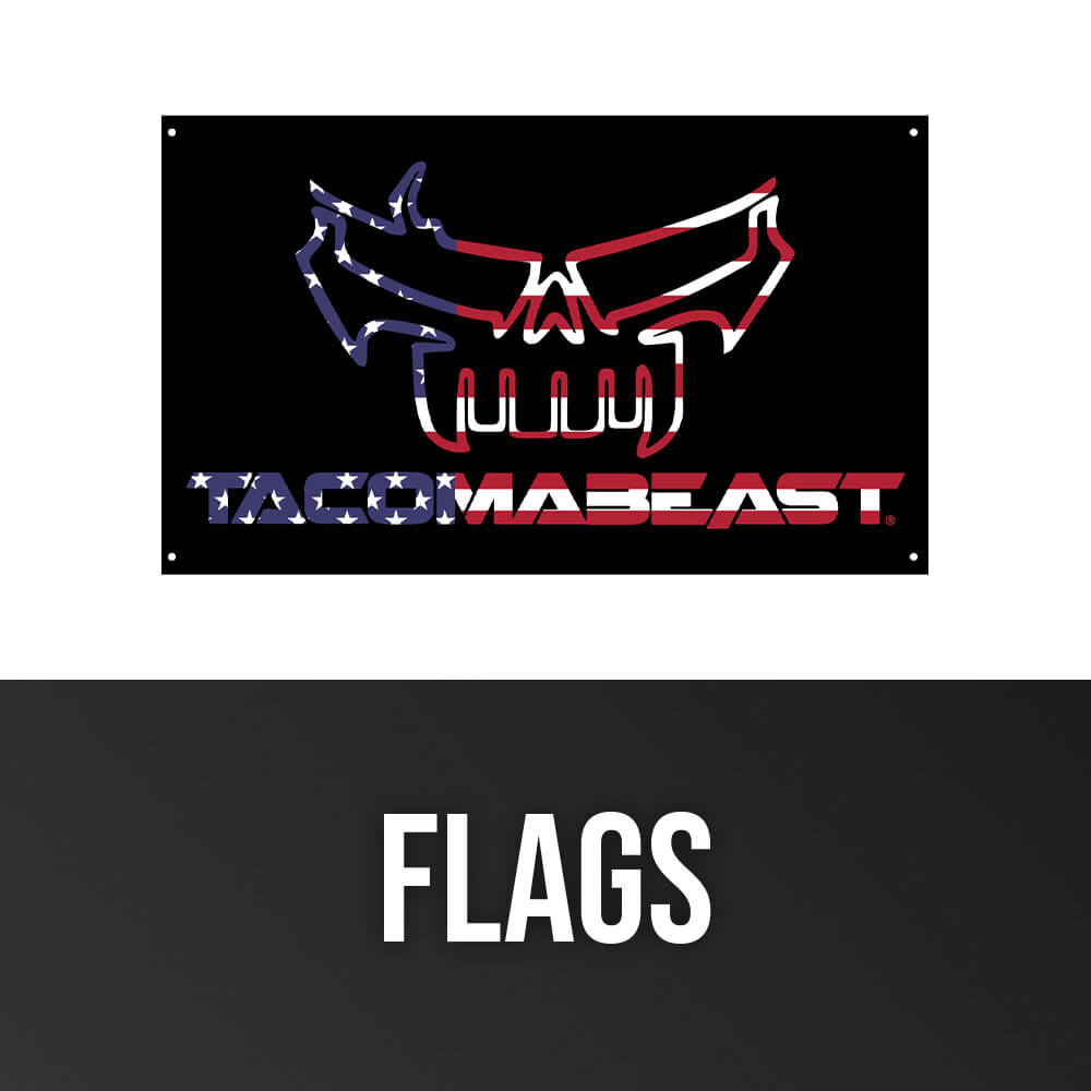 Toyota Tacoma Flags