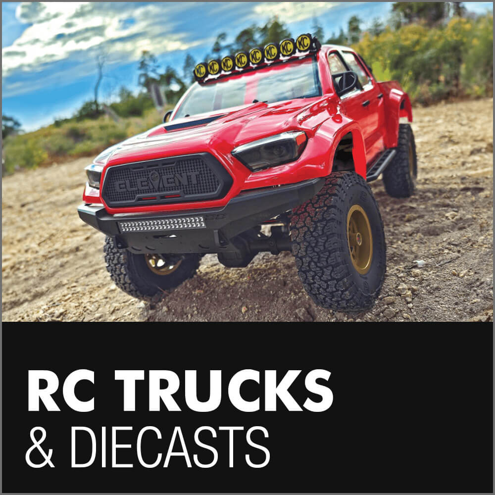 RC Trucks and Diecasts