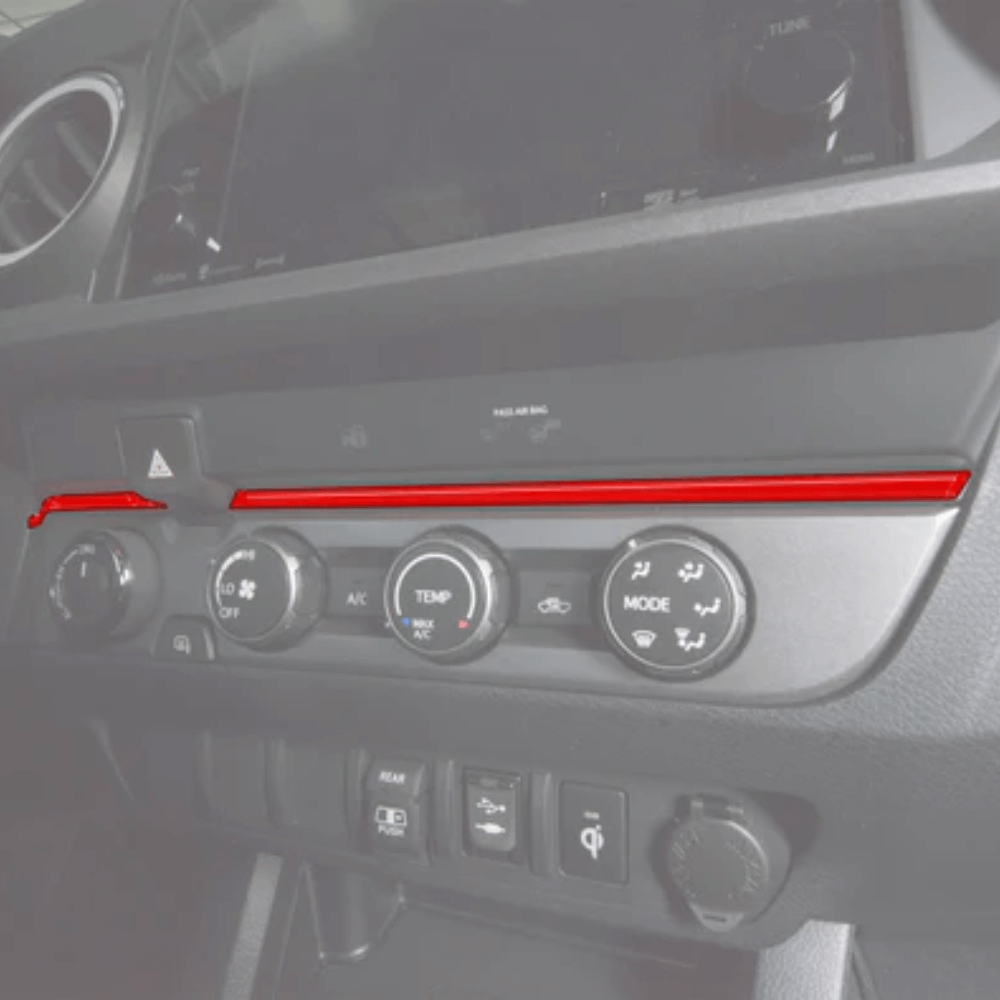 2016-2023 Toyota Tacoma Accent Strip Above Climate Control