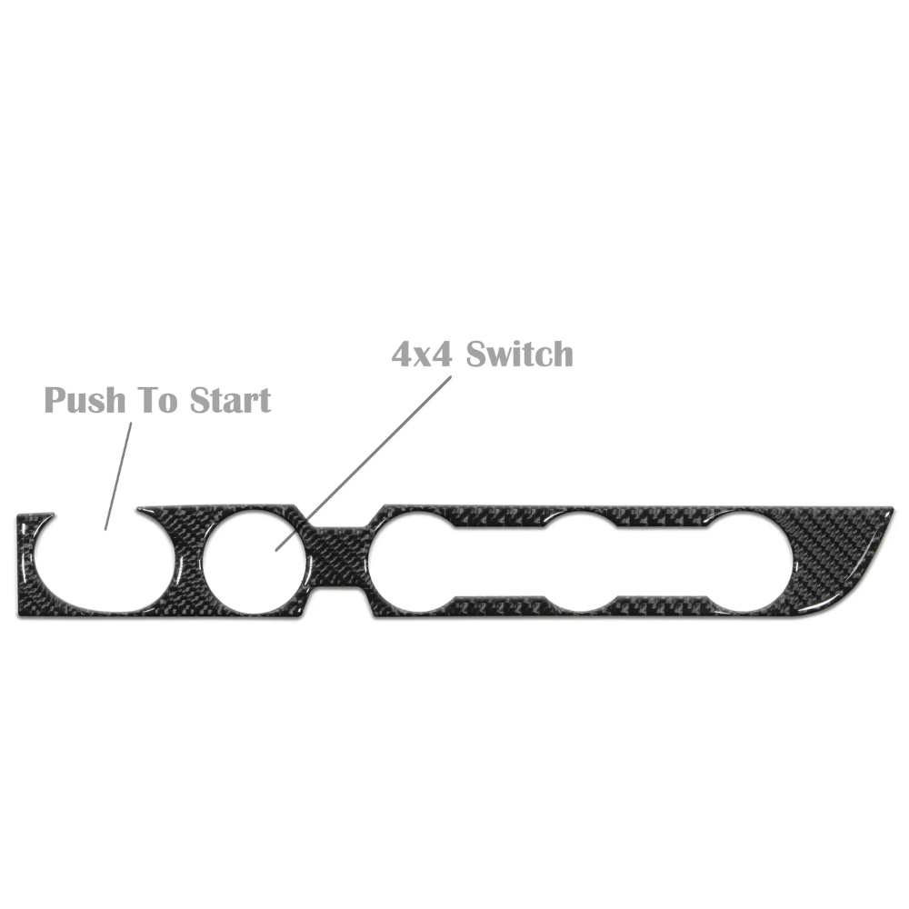 2016-2023 Toyota Tacoma  Climate Control Accent Trim