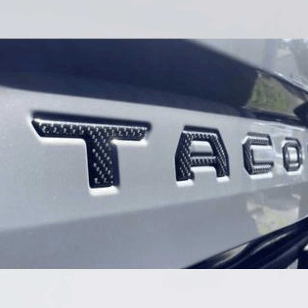 2016-2023 Toyota Tacoma Tailgate Letter Insert Fits
