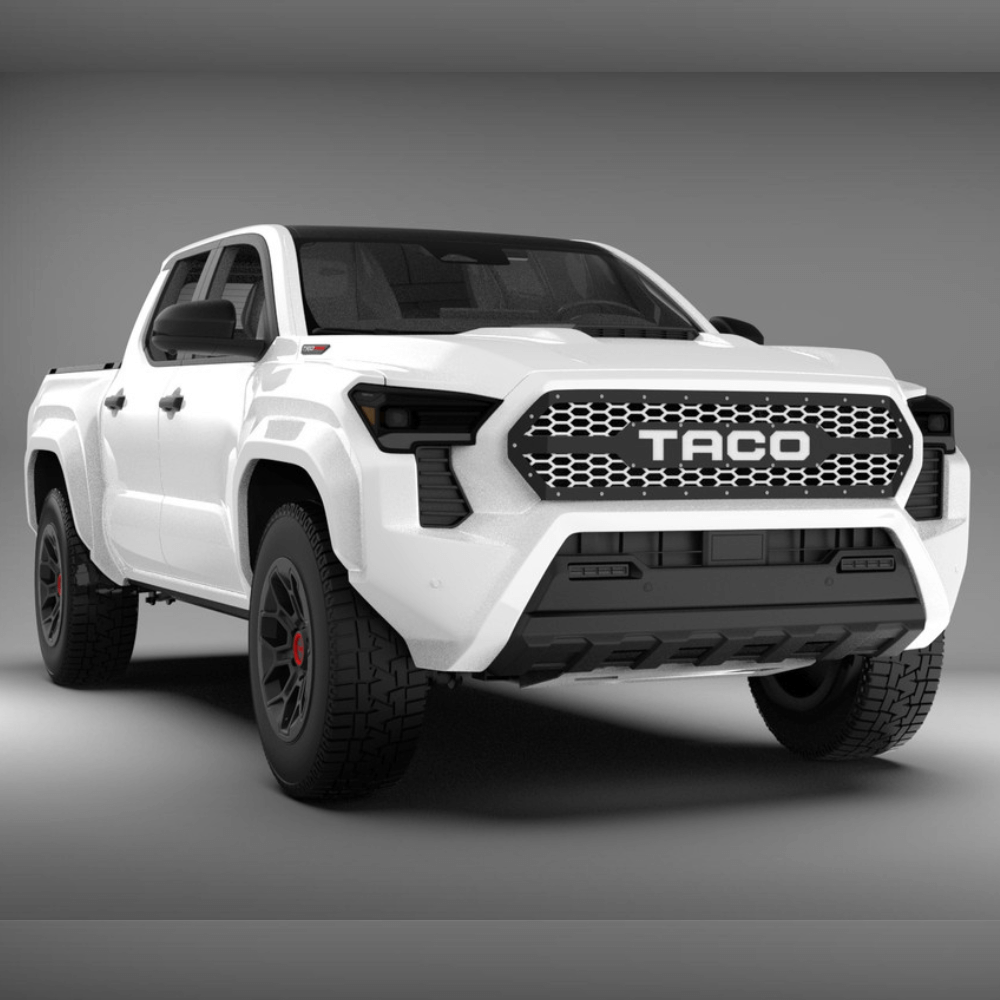 2024+ Toyota Tacoma Double Layered Grille w/ Custom Text