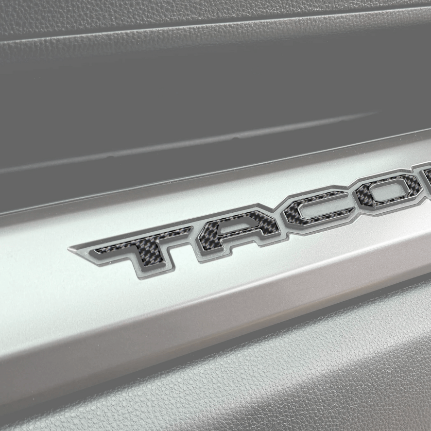 2024+ Toyota Tacoma Glovebox Letter Overlays