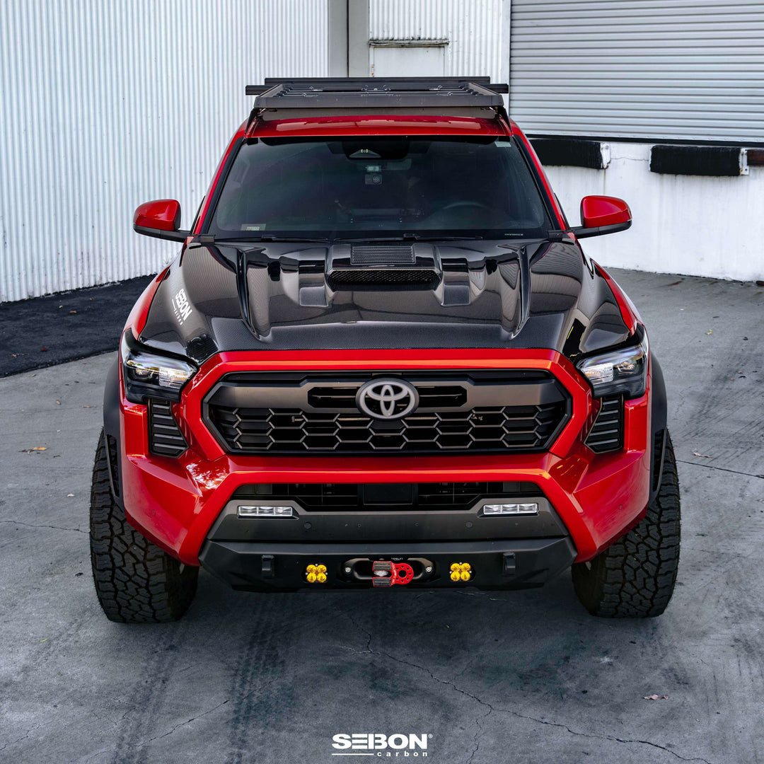 2024+ Toyota Tacoma Carbon Fiber Hood