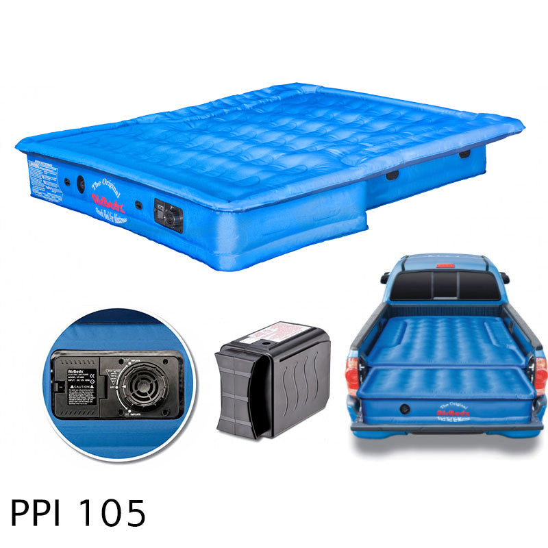 “AirBedz” Original Truck Bed Mattress with Built-in Rechargeable Battery Air Pump