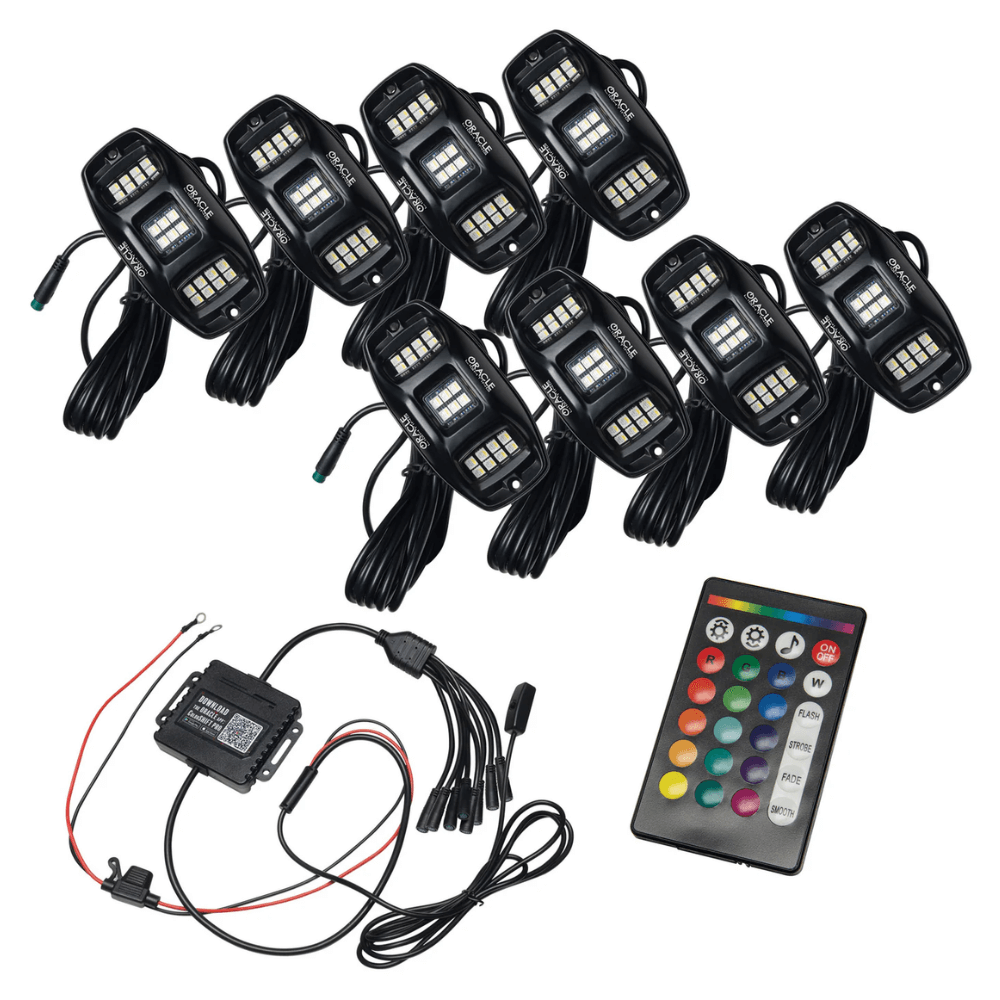 ColorSHIFT RGB+W Underbody Wheel Well Rock Light Kit