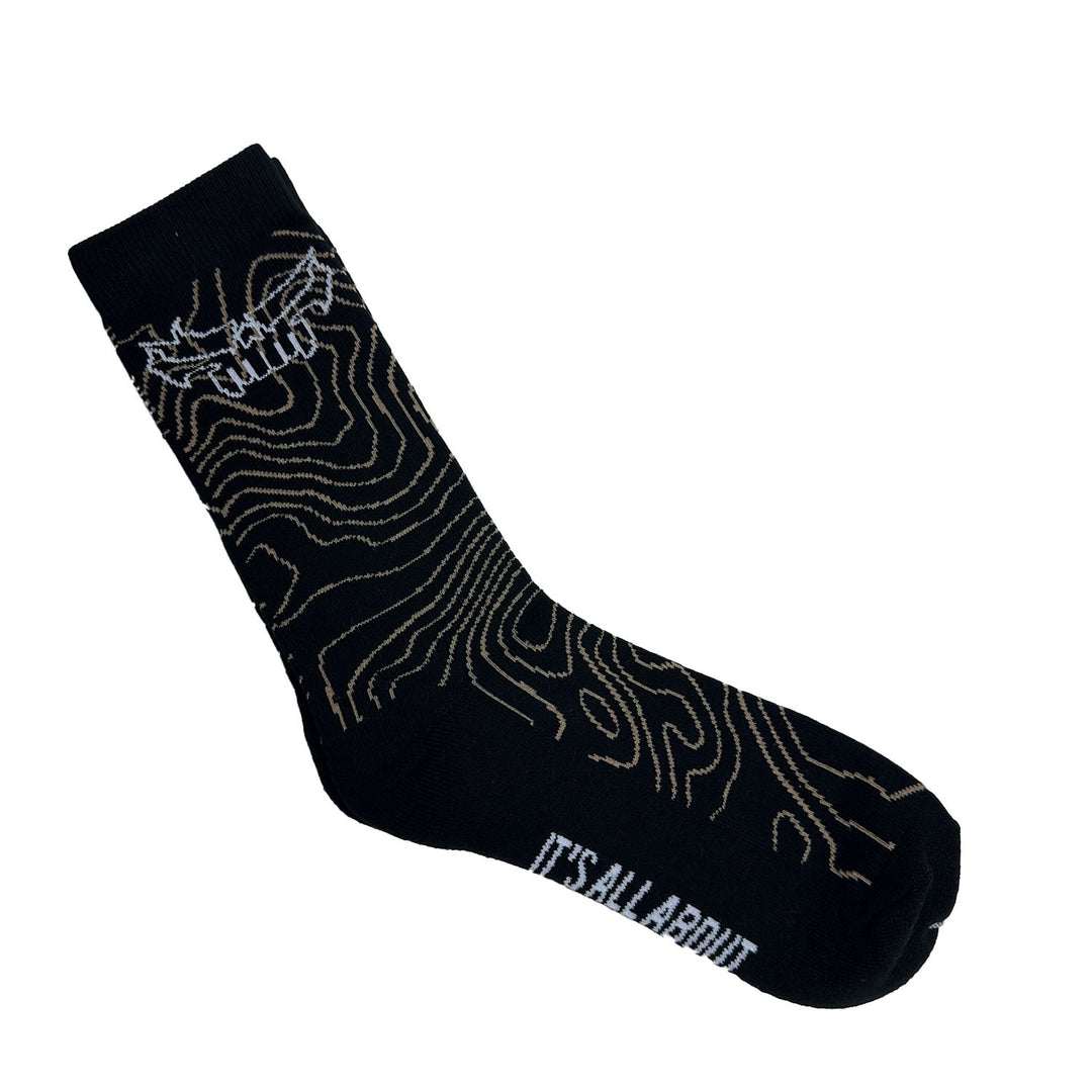 TCMBST Topography Socks