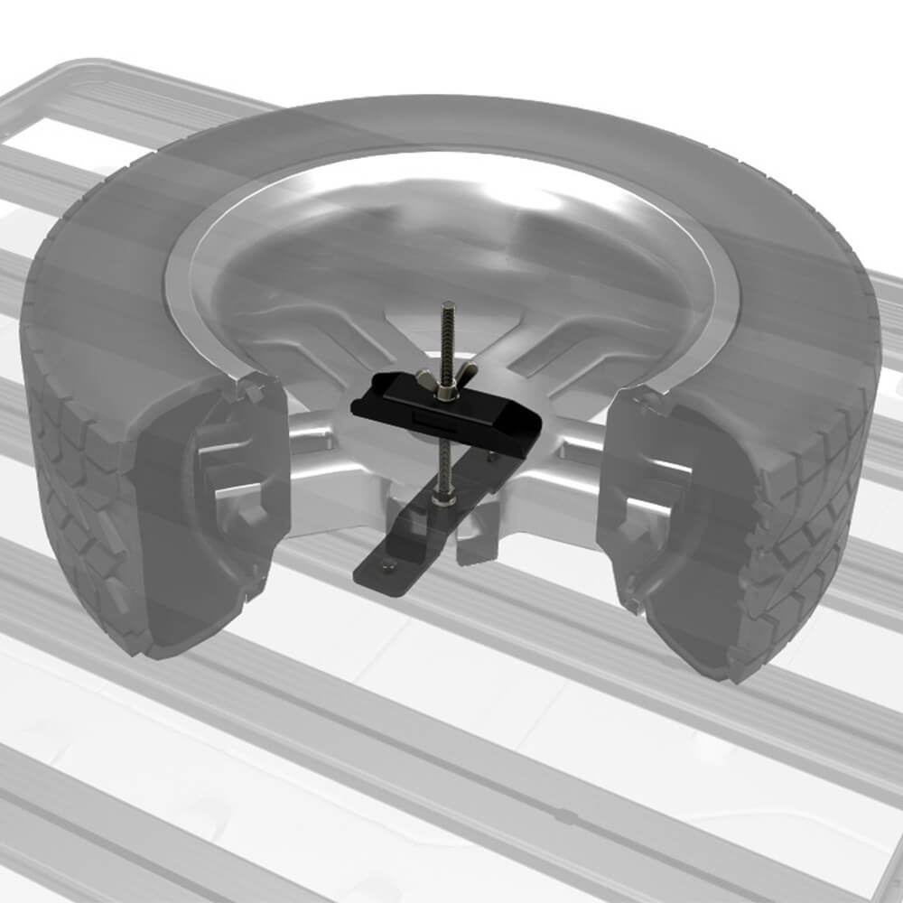 Spare Wheel Clamp Low Profile