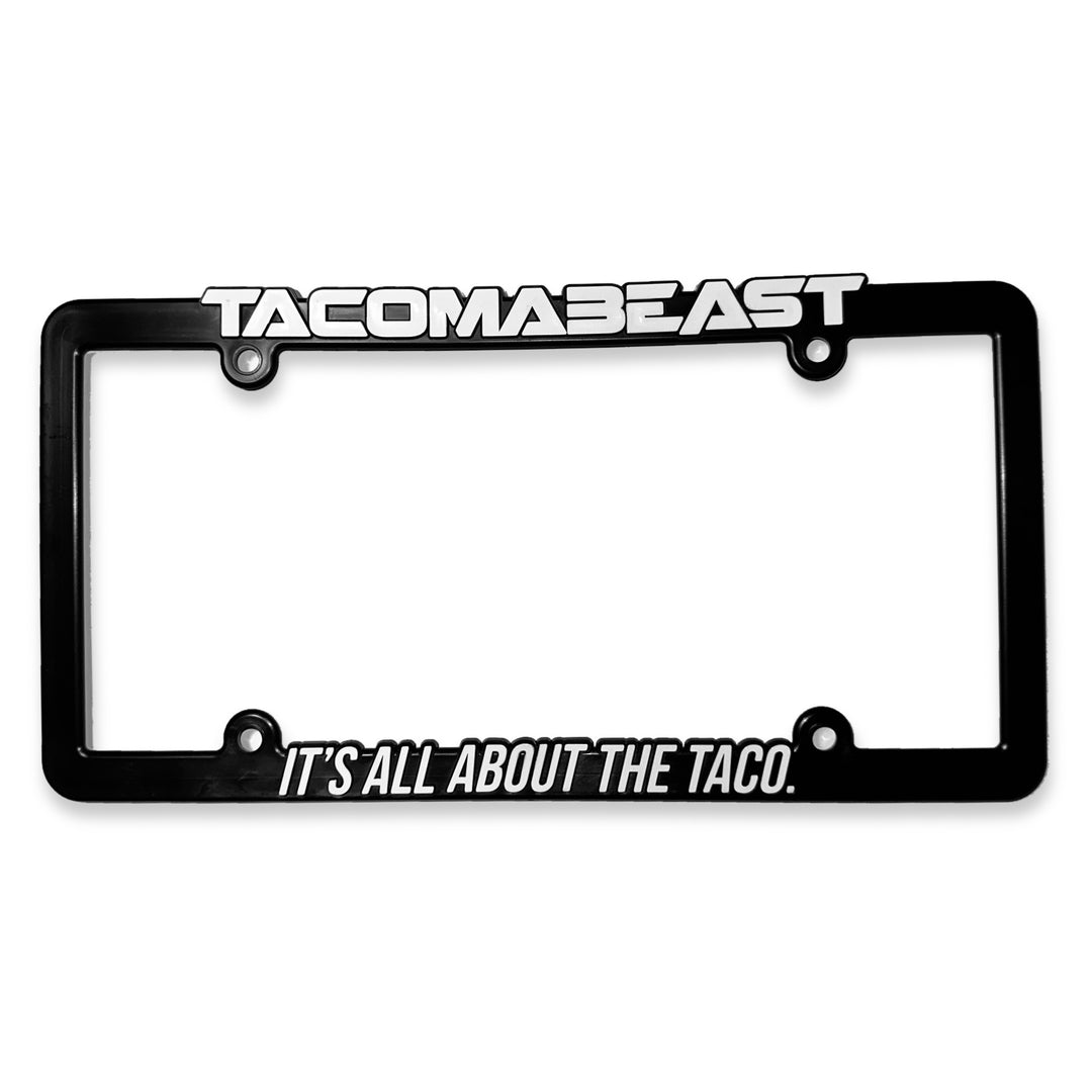 TACOMABEAST License Plate Frame