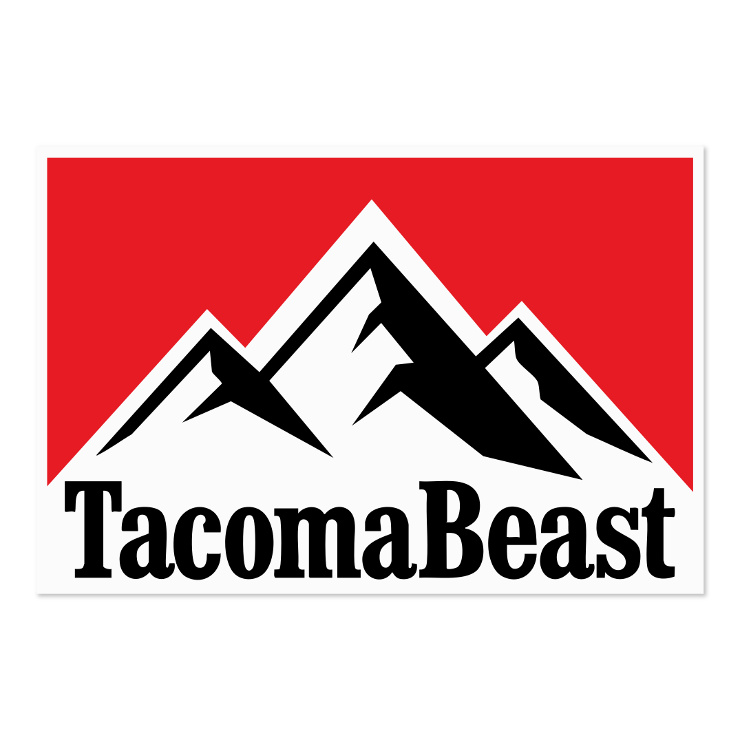 TACOMABEAST Peaks Decal