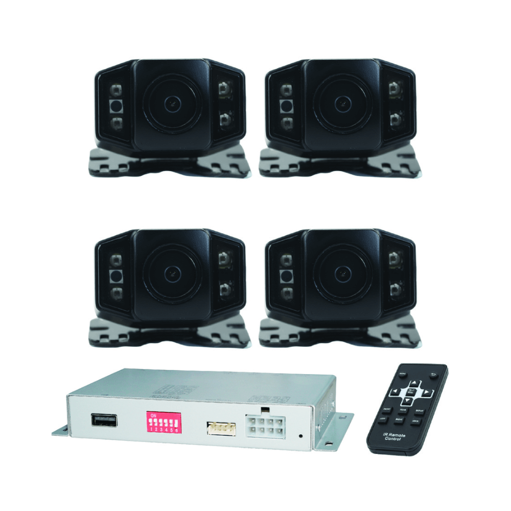 Terrainview Underbody Universal 4-Camera Kit with DVR | 2.0 version