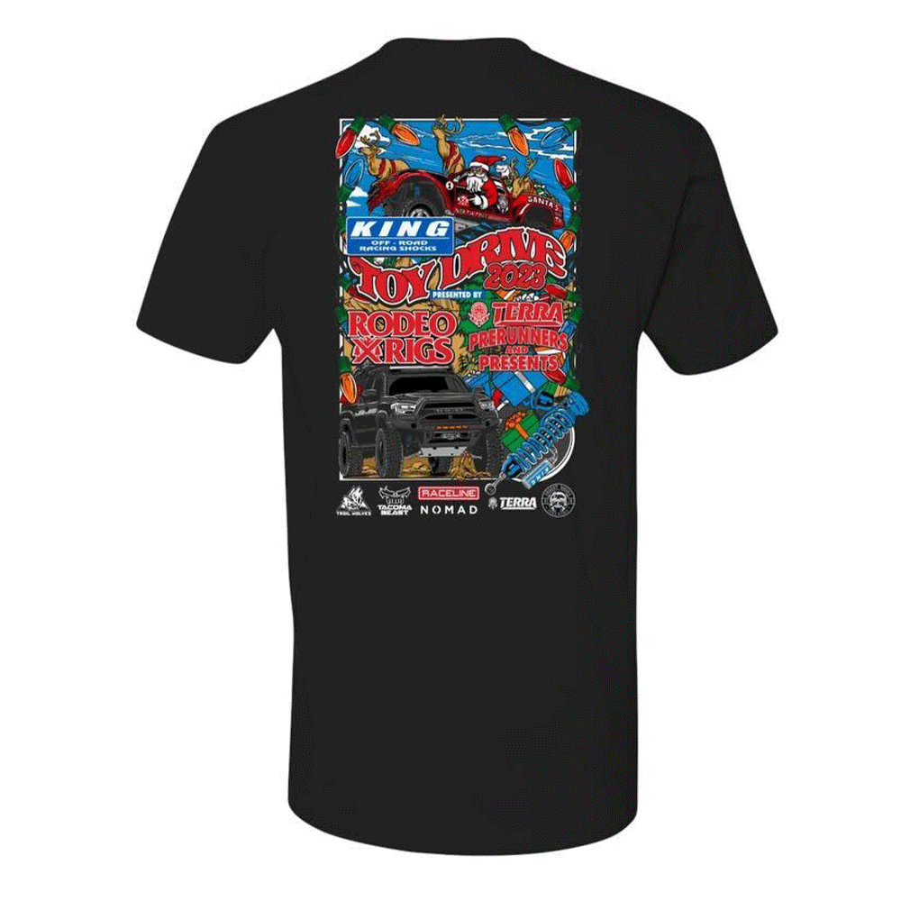 Prerunners and Presents Toy Drive Event Tee