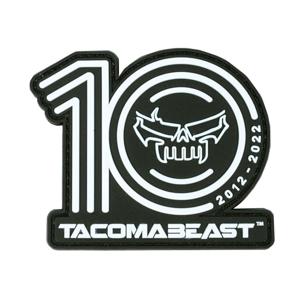10 Year Anniversary PVC Patch