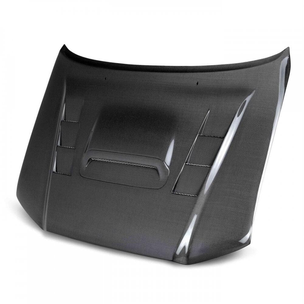 2012-2015 Toyota Tacoma TS-Style Carbon Fiber Hood