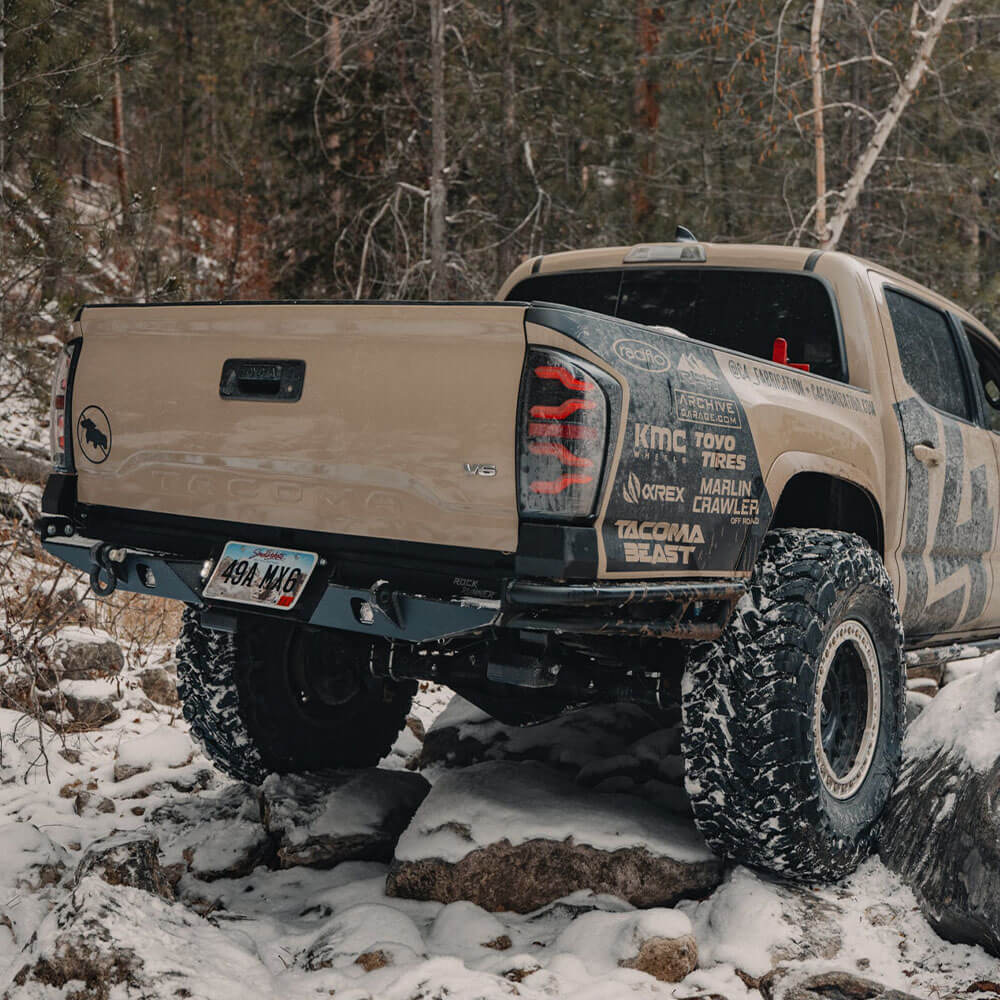 2016-2023 Toyota Tacoma Rock Runner High Clearance Rear Bumper