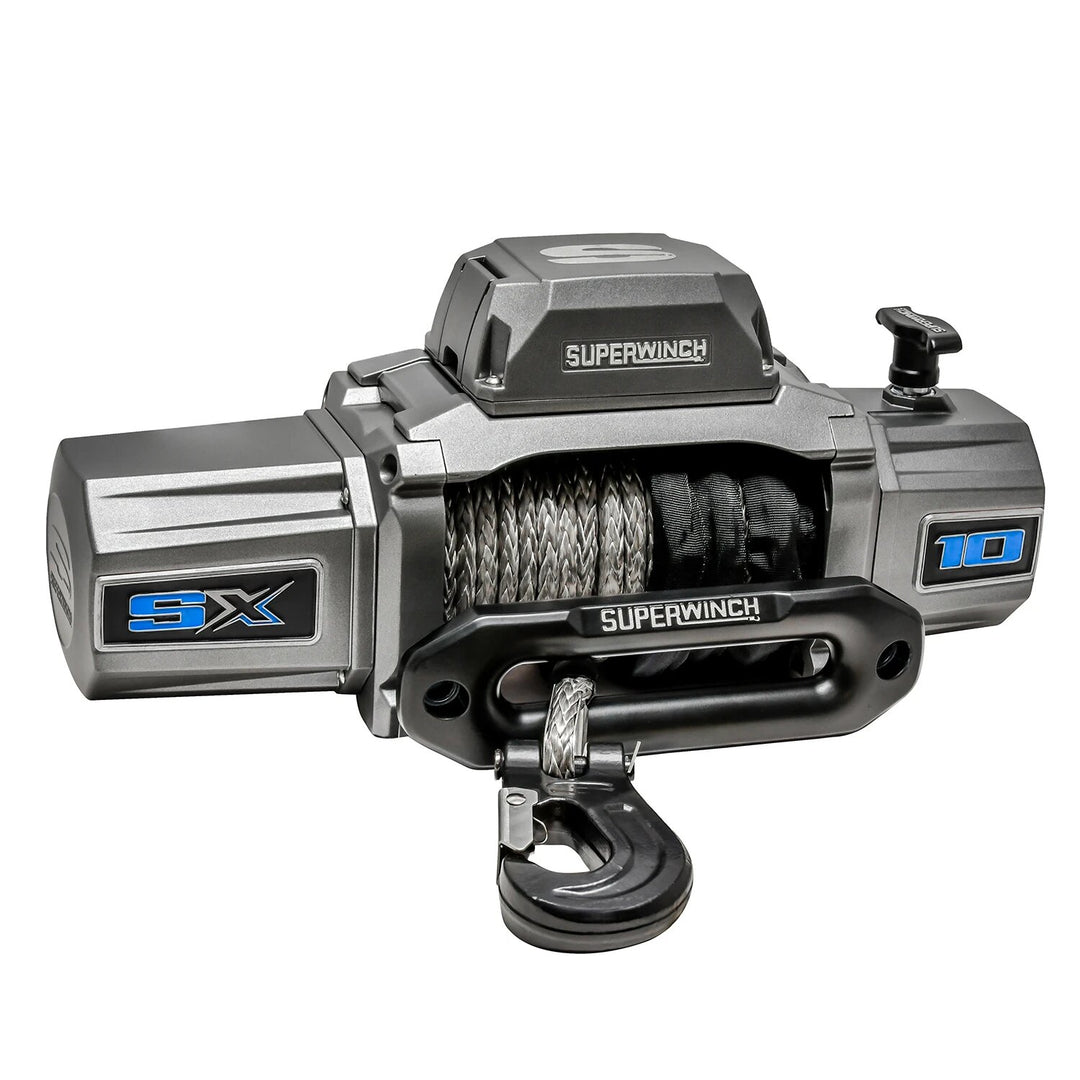 SX10000SR 12VDC Winch 10000LBS Single Line Pull - Synthetic Rope