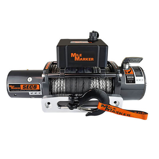SEC8 | 8000 lb. Winch With Synthetic Rope