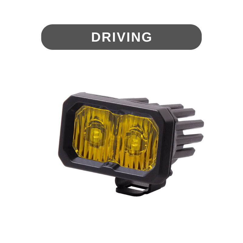 Stage Series 2" Amber LED Pod | Standard Mount