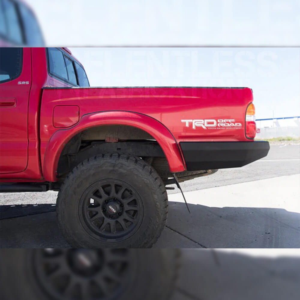 1996-2004 Toyota Tacoma Wrap Around Rear Plate Bumper