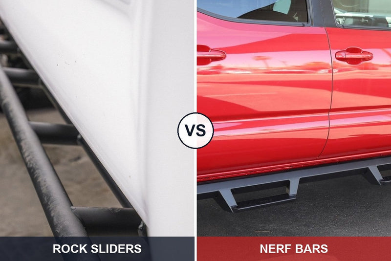 Rock Sliders vs Nerf Bars: Which One Is Right for Your Tacoma?