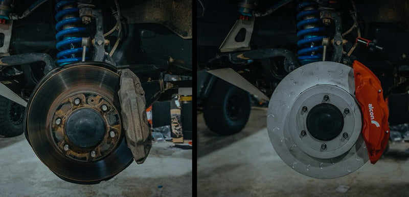 Toyota Tacoma Brake Upgrade Performance Test