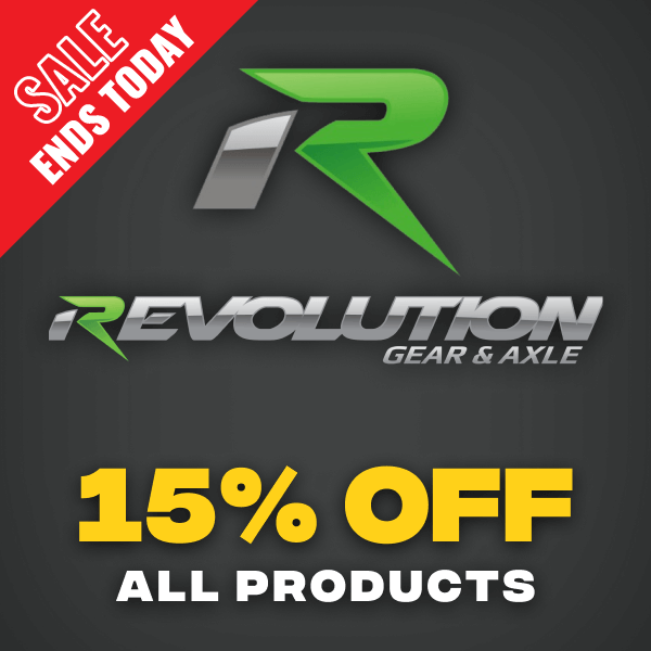 Revolution Gear & Axle SALE