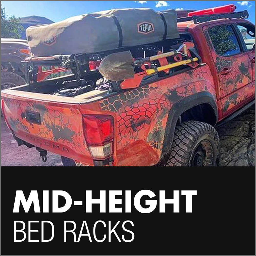 Mid-Height Bed Racks