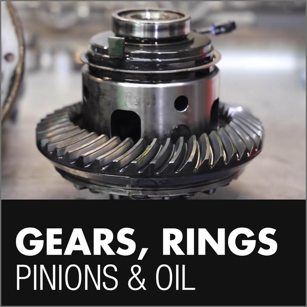 Gears, Rings, Pinions & Oil