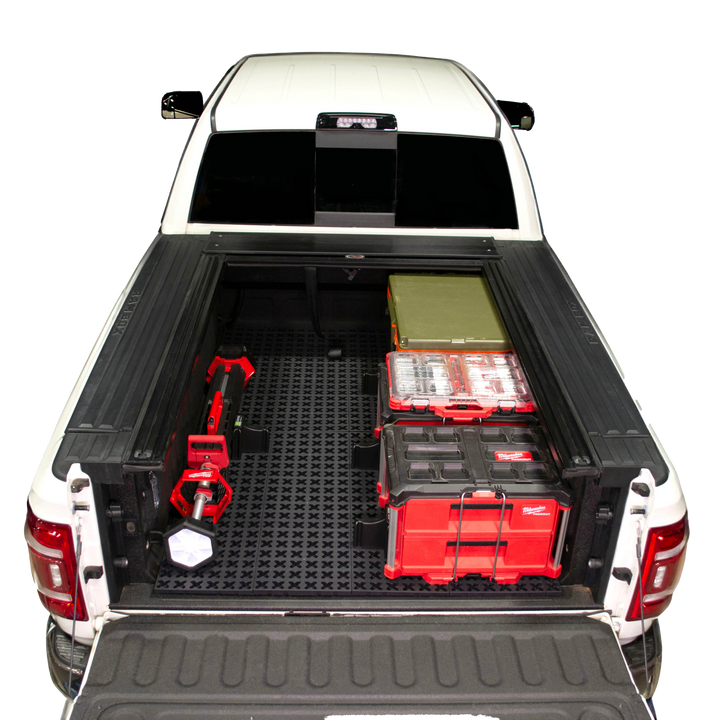 Tmat Truck Bed Organizer Slide Out Mat | Universal Fit for Short Beds 5' to 5'5"