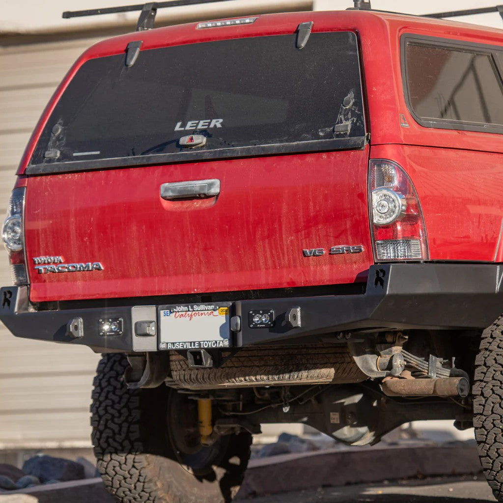High Clearance Rear Plate Bumper Fits 2005-2015 Toyota Tacoma