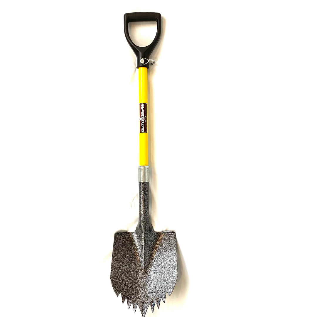 Krazy Beaver Shovel | Silver Vein / Yellow Handle