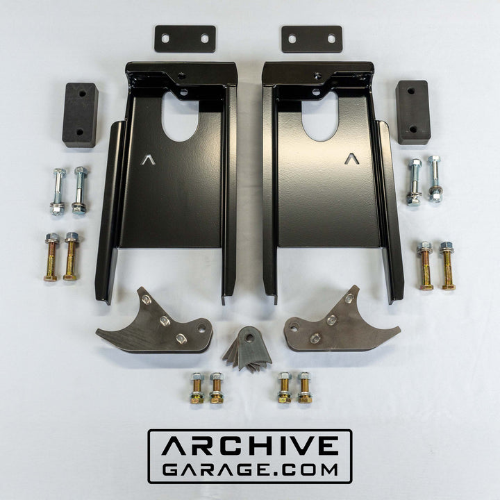 Rear Shock Relocation Towers Mid Travel For 2005-2023 Toyota Tacoma