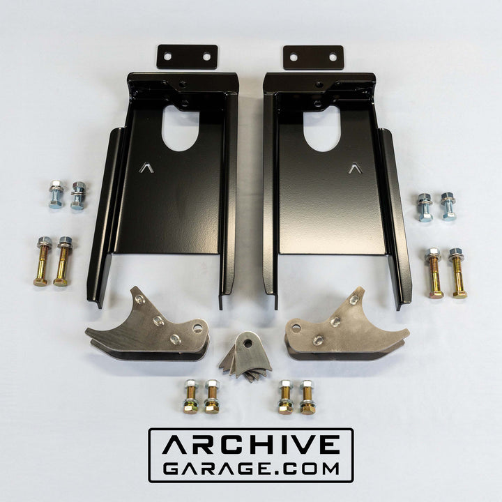 Rear Shock Relocation Towers Mid Travel For 2005-2023 Toyota Tacoma