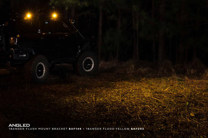 1Banger Pod Lights: Flush Mounting Kit