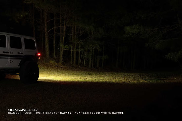 1Banger Pod Lights: Flush Mounting Kit