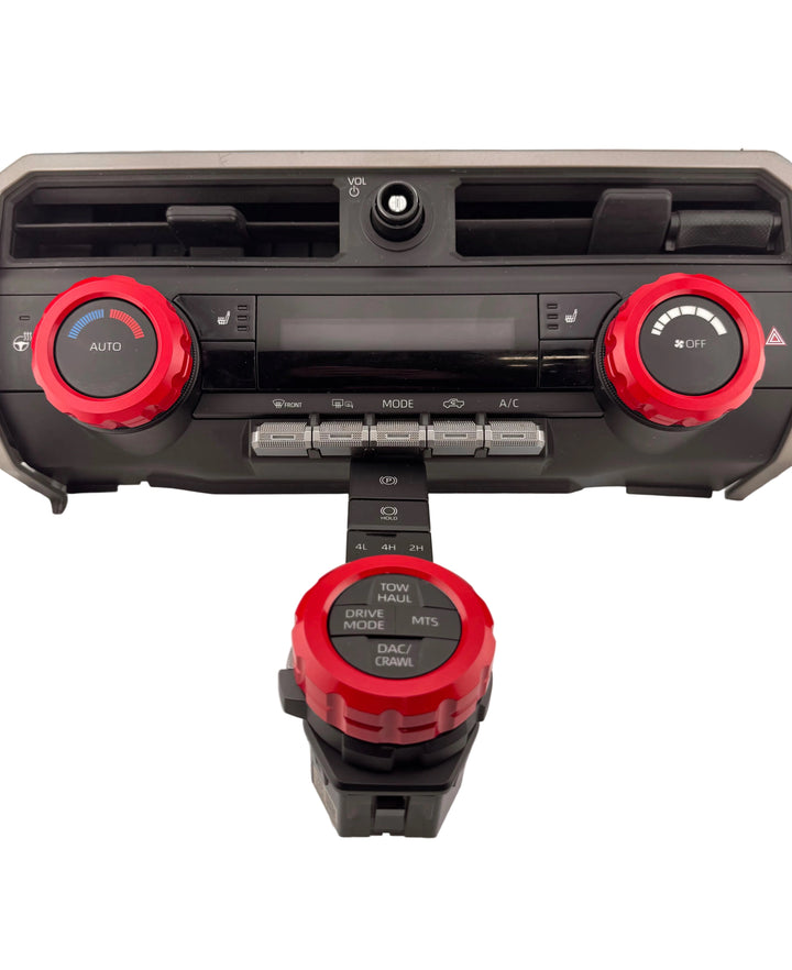 Knob Covers Fit 2024+ Toyota Tacoma