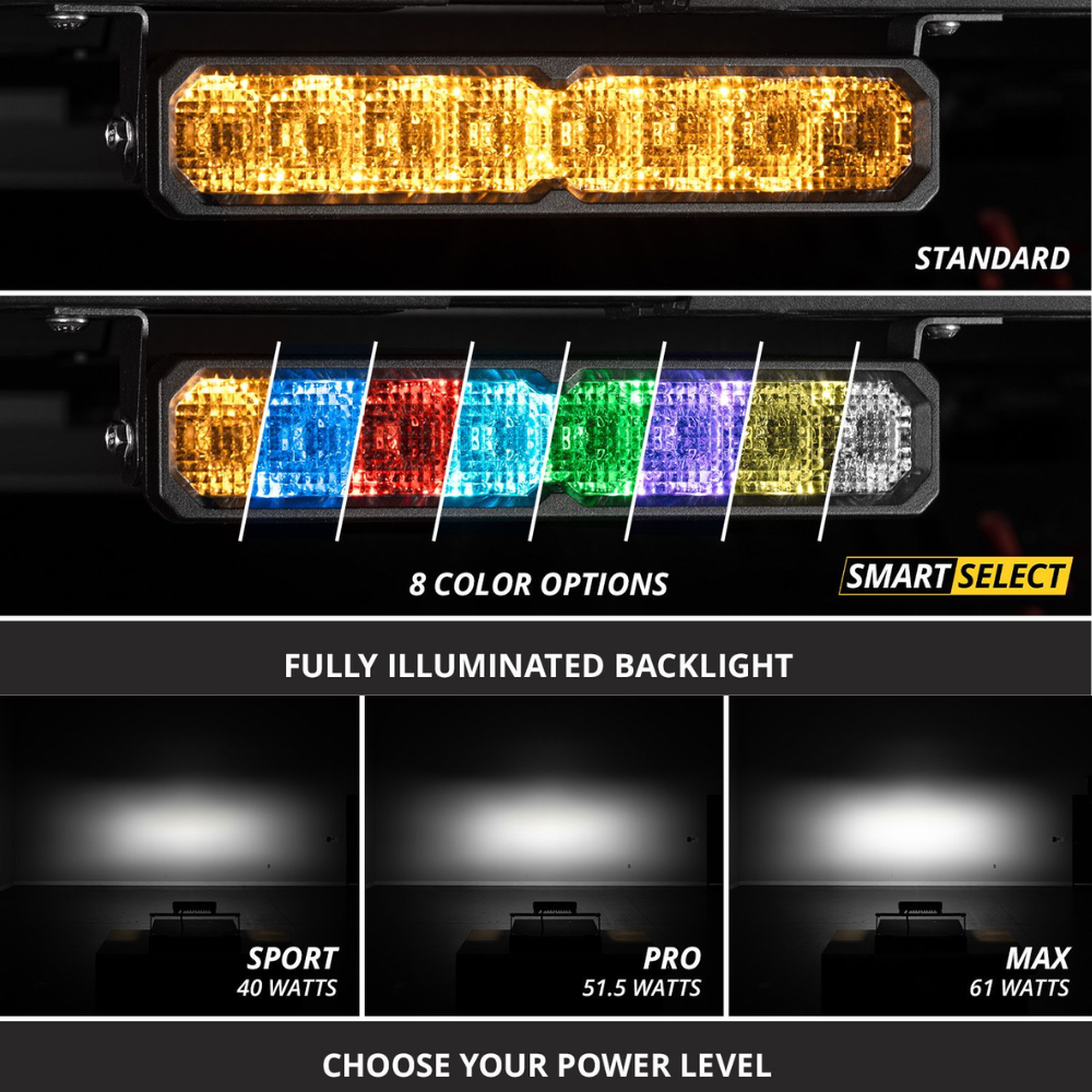 SS10 White LED Light Bar (one)