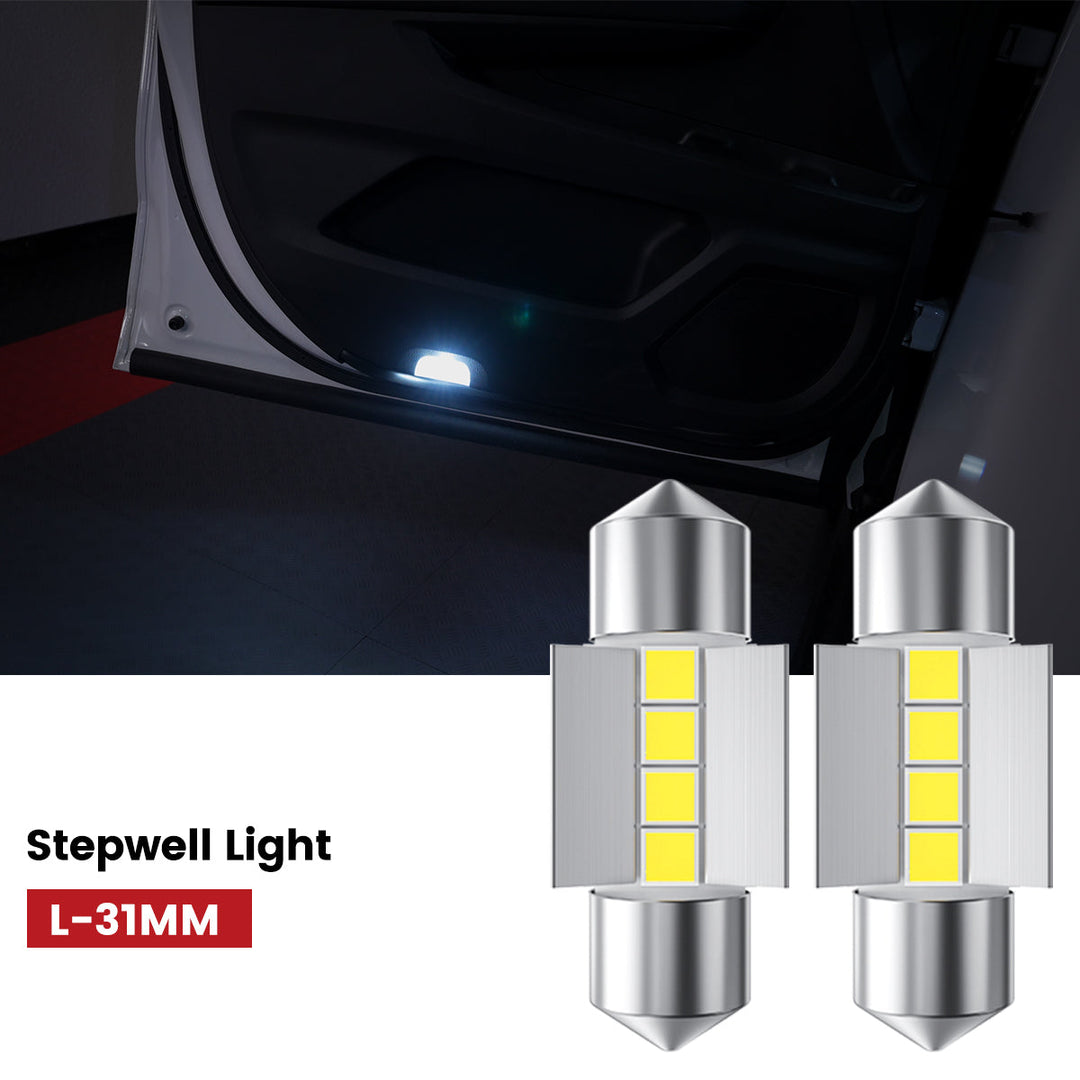 Lasfit LED Bulb Upgrade Kit fits 2001-2015 Toyota Tacoma