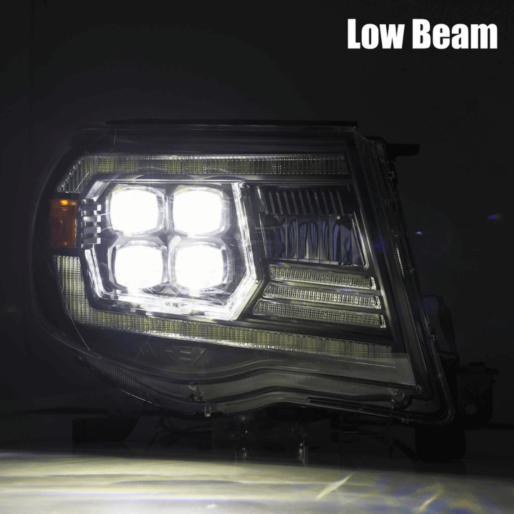 2005-2011 Toyota Tacoma NOVA-Series LED Projector Headlights | Clear DRL