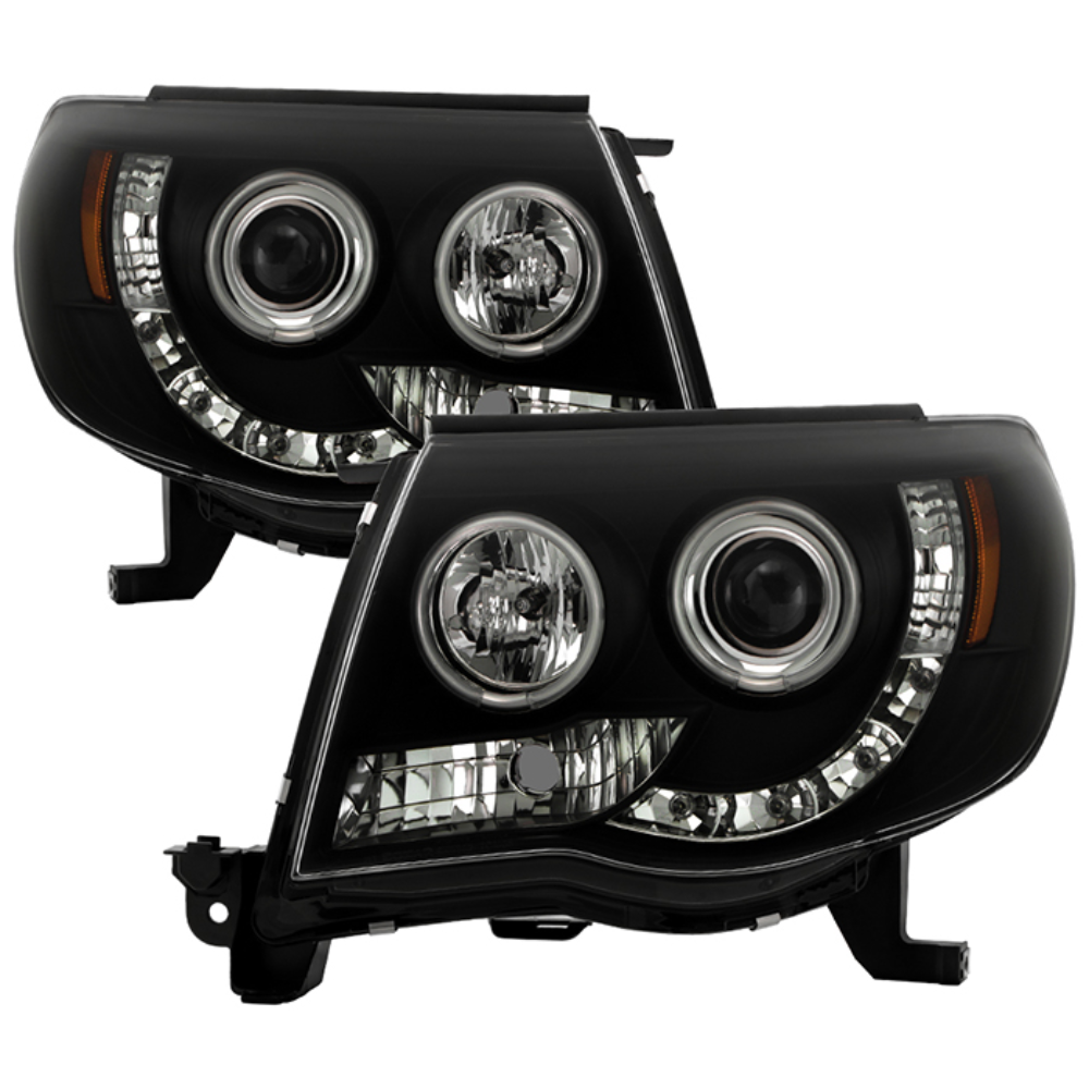 ACANII - Pour Toyota Tacoma Pickup TRD 2005-2011 - Tube LED Fumé Noir - Phares Avant Gauche Droite - Foto 5