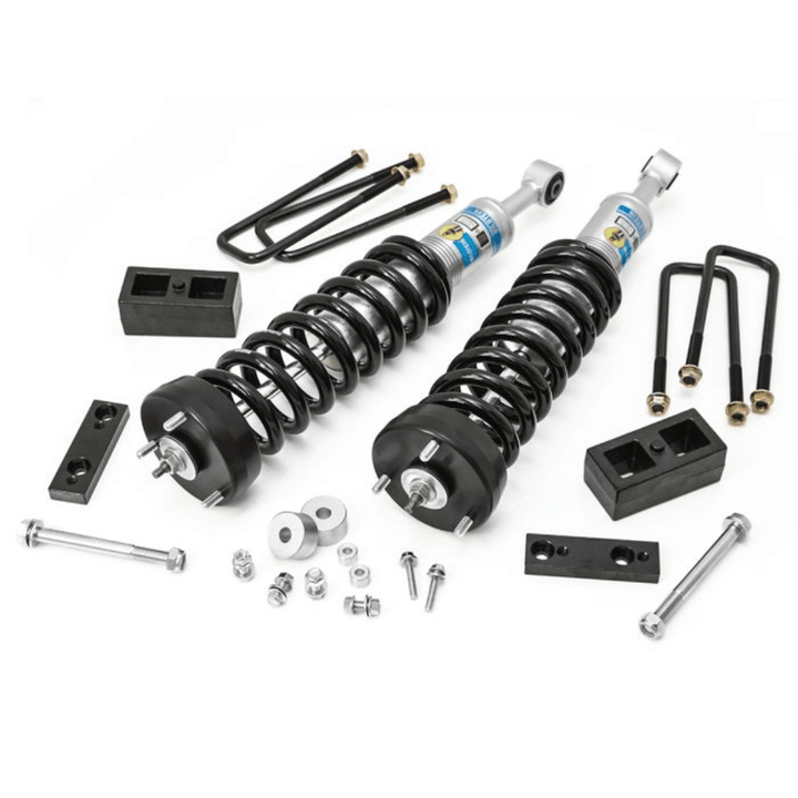 2005-2023-Toyota-Tacoma-3"F-2"R-SST-Lift-Kit-Bilstein-6112 Coil-Over-TRD-SR5-ROCK-WARRIOR