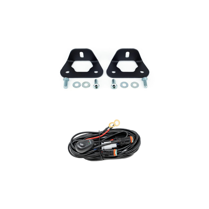 2005-2023 Toyota Tacoma Bed Rail LED Pod Mounting Brackets