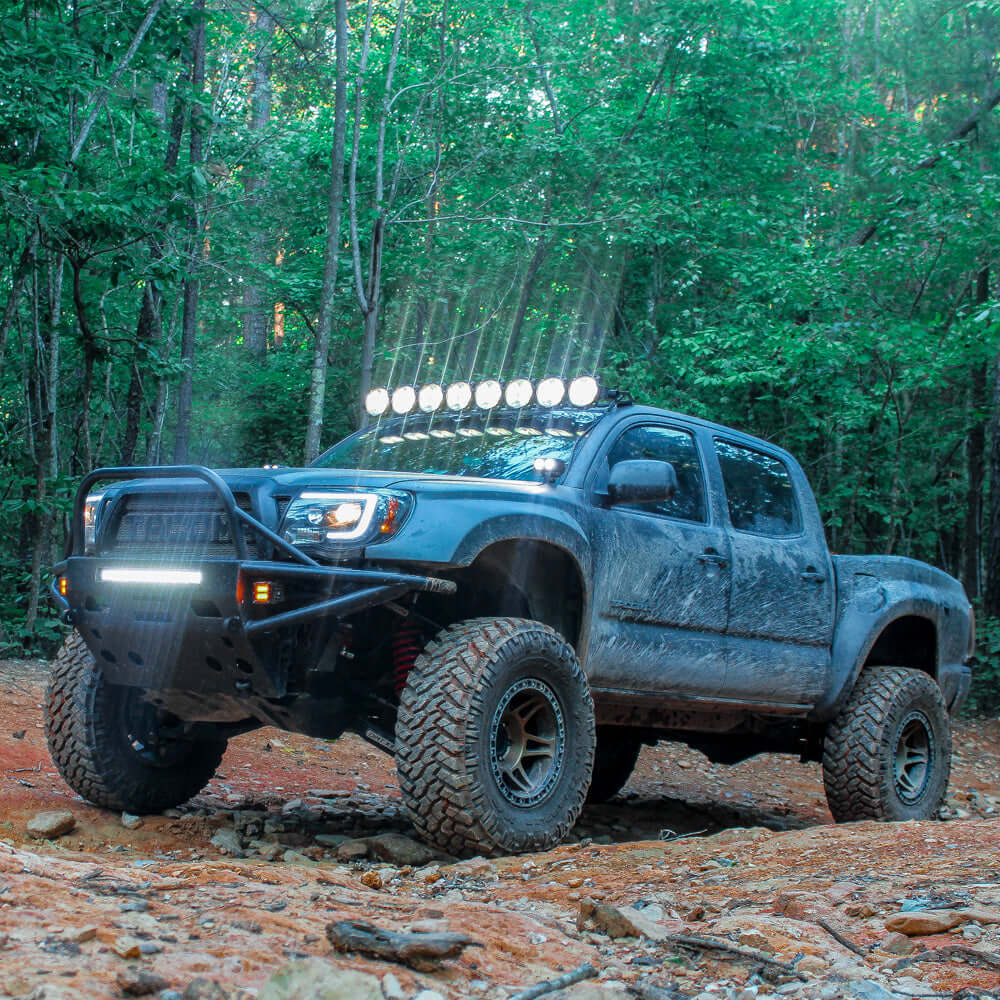 2005-2023 Toyota Tacoma LED Light Bar Gravity® 8-Light Combo LED PRO6