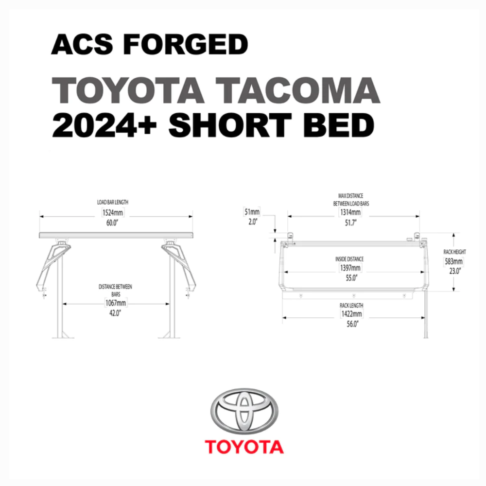 2024+ Toyota Tacoma Active Cargo System | FORGED