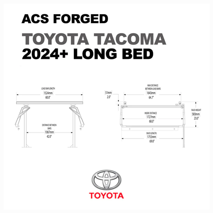 2024+ Toyota Tacoma Active Cargo System | FORGED