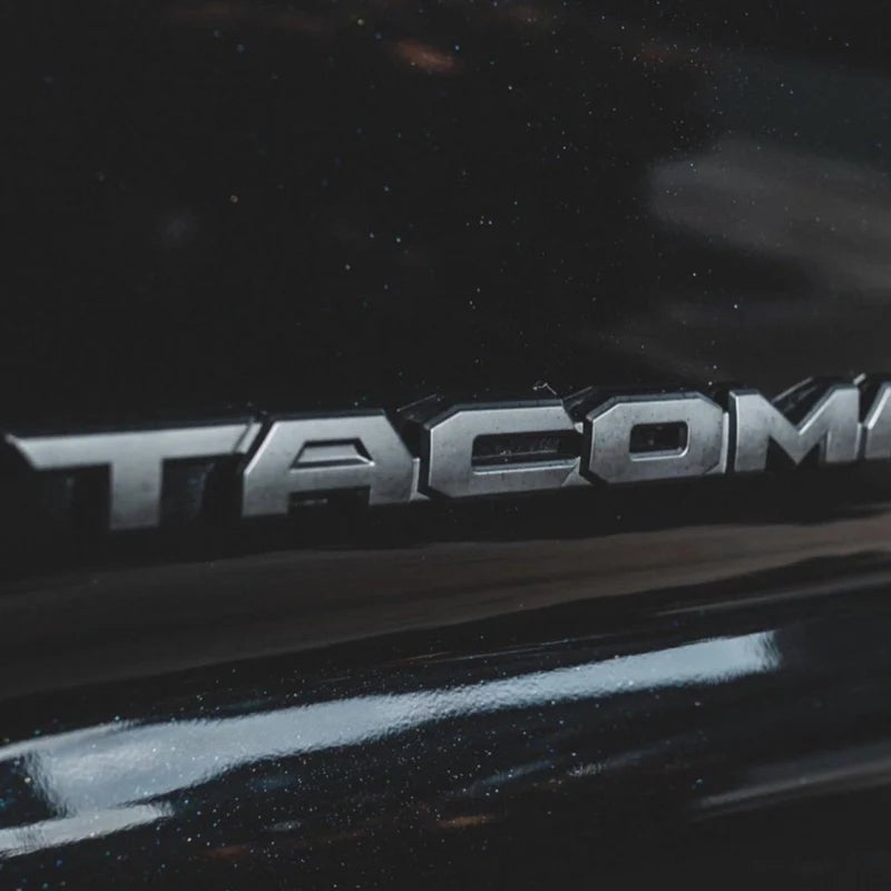 Blackout V6 Emblem Overlay – Fits 2016-2020 Toyota Tacoma OEM