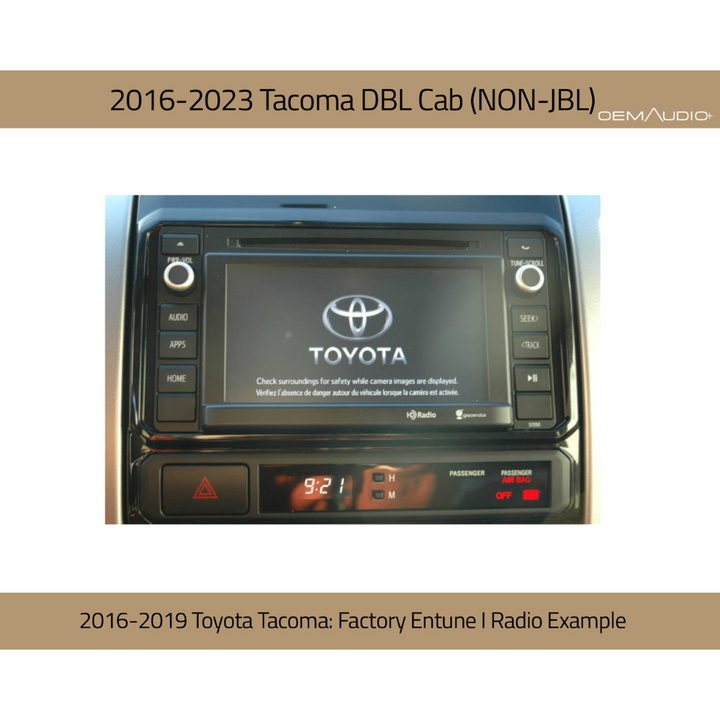 2016-2023 Toyota Tacoma Double Cab System+ Series