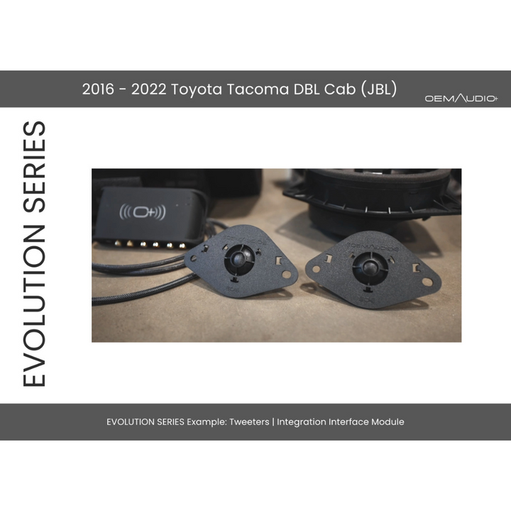 2016-2023 Toyota Tacoma | Evolution Series | DBL cab with JBL Sound System