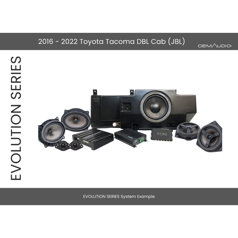 2016-2023 Toyota Tacoma | Evolution Series | DBL cab with JBL Sound System