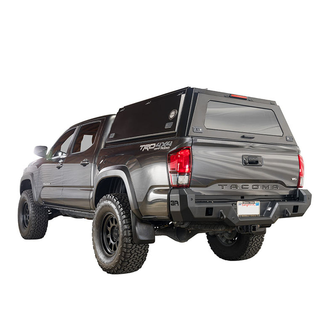 2016-2023 Toyota Tacoma Expedition - Truck Cap w/Full Wing Doors, Front and Rear Windows & 3rd Brake Light